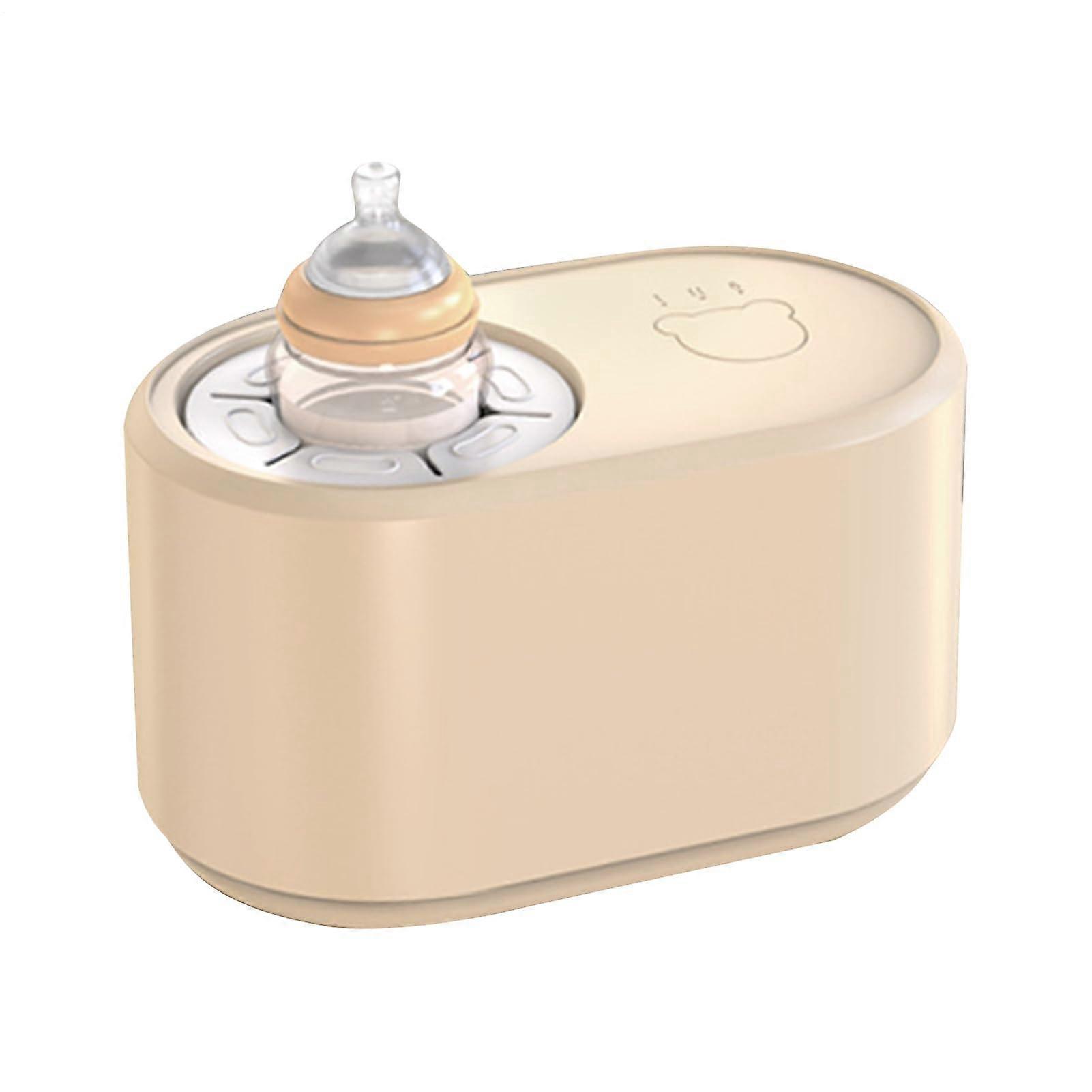 Baby Formula Maker with Constant Temperature Heating, Automatic Bottle Prep, 2 in 1 USB Rechargeable