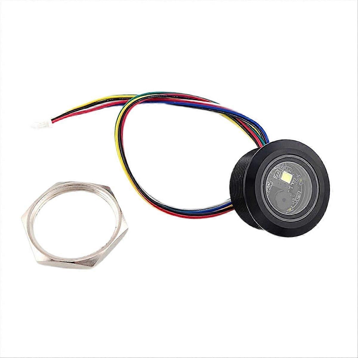 GM861-LED 2D/1D USB/UART DC3.3V QR Code Round Barcode Module Black