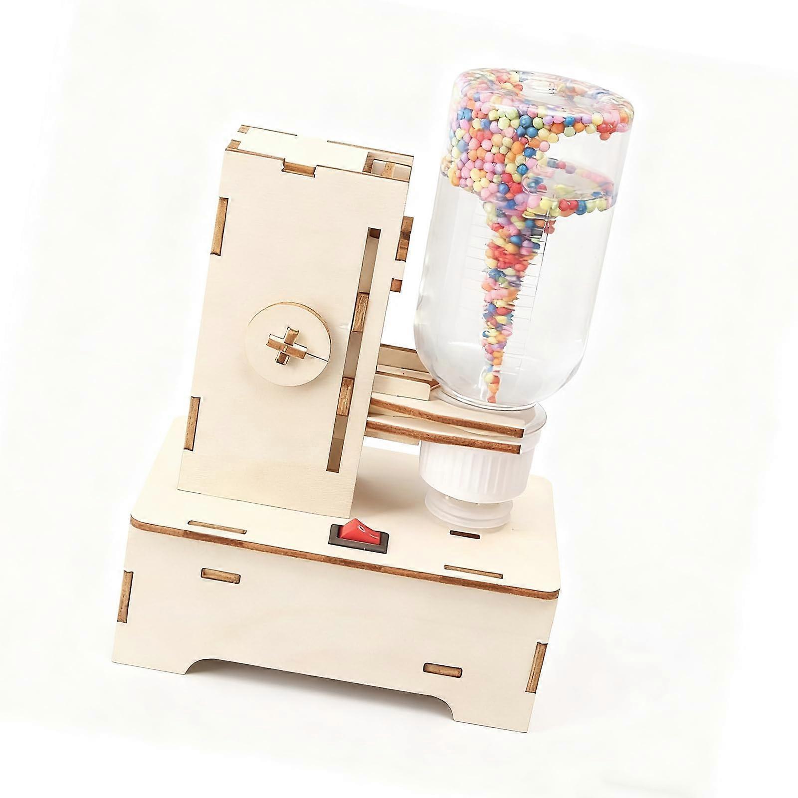 Wooden Tornado Science Experiment Kit for Classroom STEM Physics Teaching with EcoFriendly Design