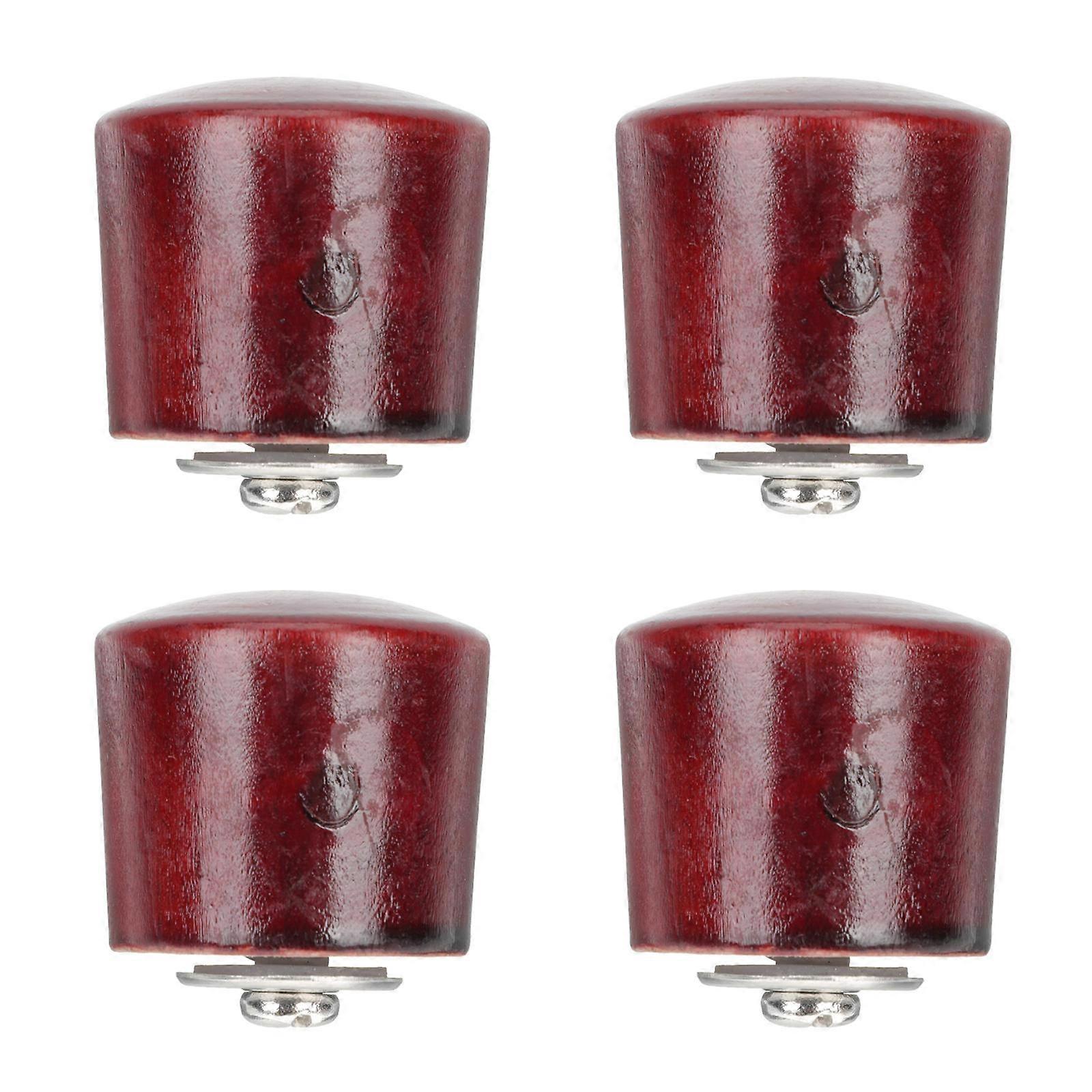 Wooden Pot Lid Knobs Lid Handles for Convenient Pan Use 4Pcs