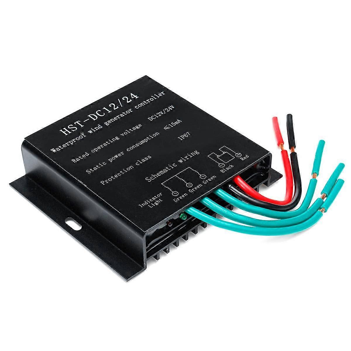 24V Wind Turbine Controller 3000W Waterproof Regulator  Efficiency for Low Wind Speed