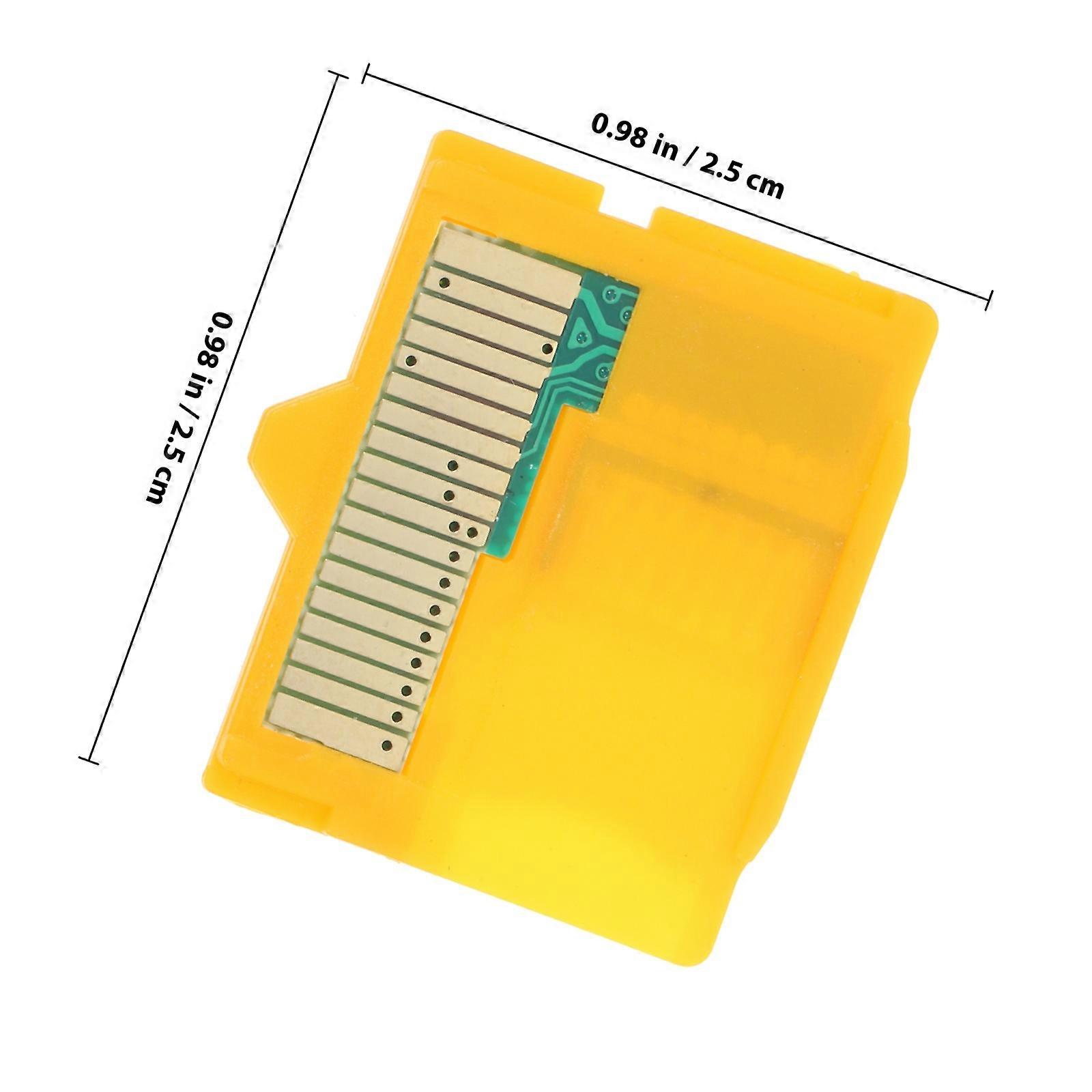 MASD-1 Camera TF to XD Insert Adapter for MicroSD / MicroSDHC (Yellow)