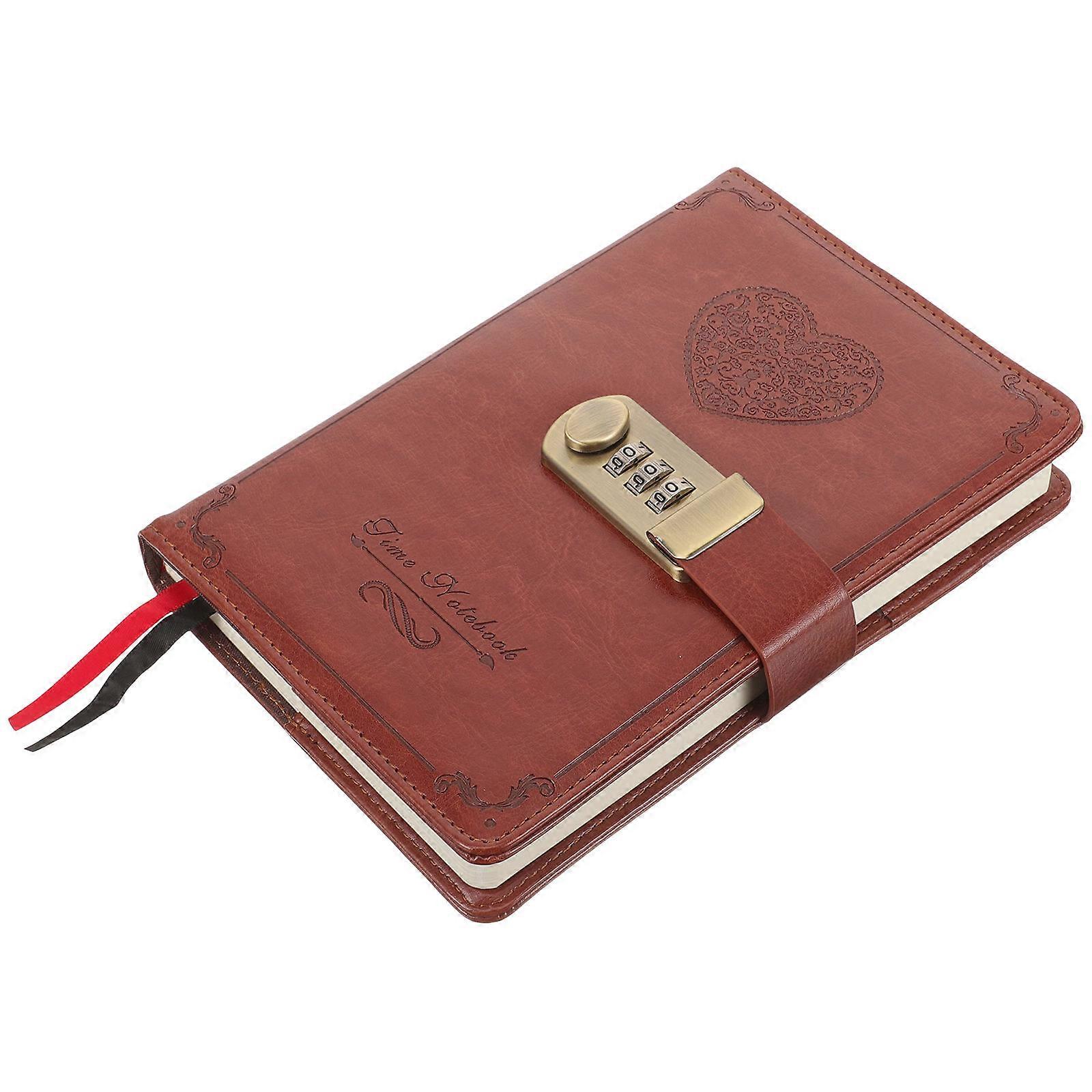Password Notebook Daily Planning Writing Journal with Lock