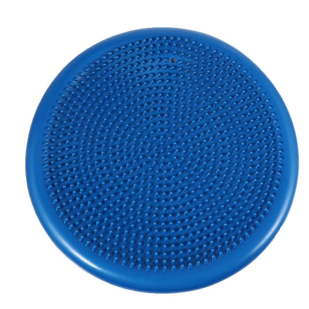 Coussin oscillant gonflable pour disque de stabilité, bleu