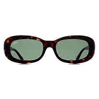 Ray-Ban RB2221 902/31 Havananvihreät aurinkolasit