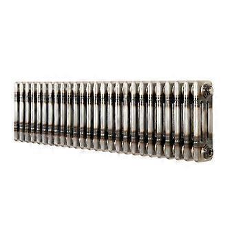 Traditional 3 Column Radiator 300mm x 1190mm Modern Central Heating Heater Raw Metal Carbon Steel