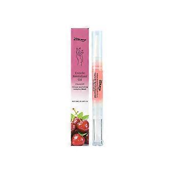 2pcsCherry Nail Care Oil Pen, Moisturizing Glossy Smooth Nail Care, Gentle Hand & Foot Care, Reduces Cracking, Easy Use