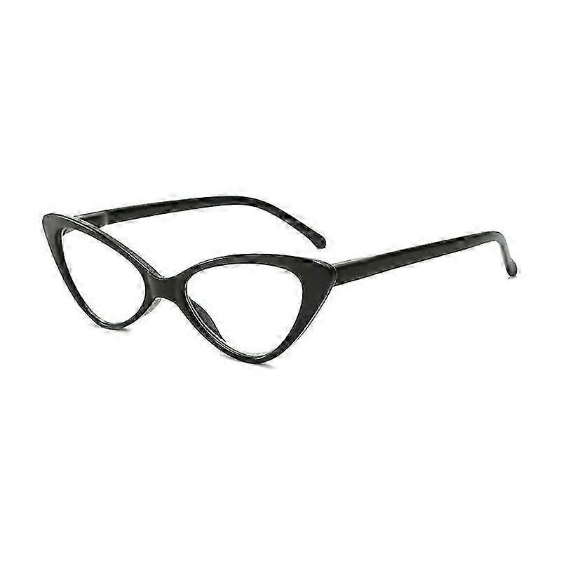 Triangular Cat Eye Presbyopic Glasses, Degree: +350