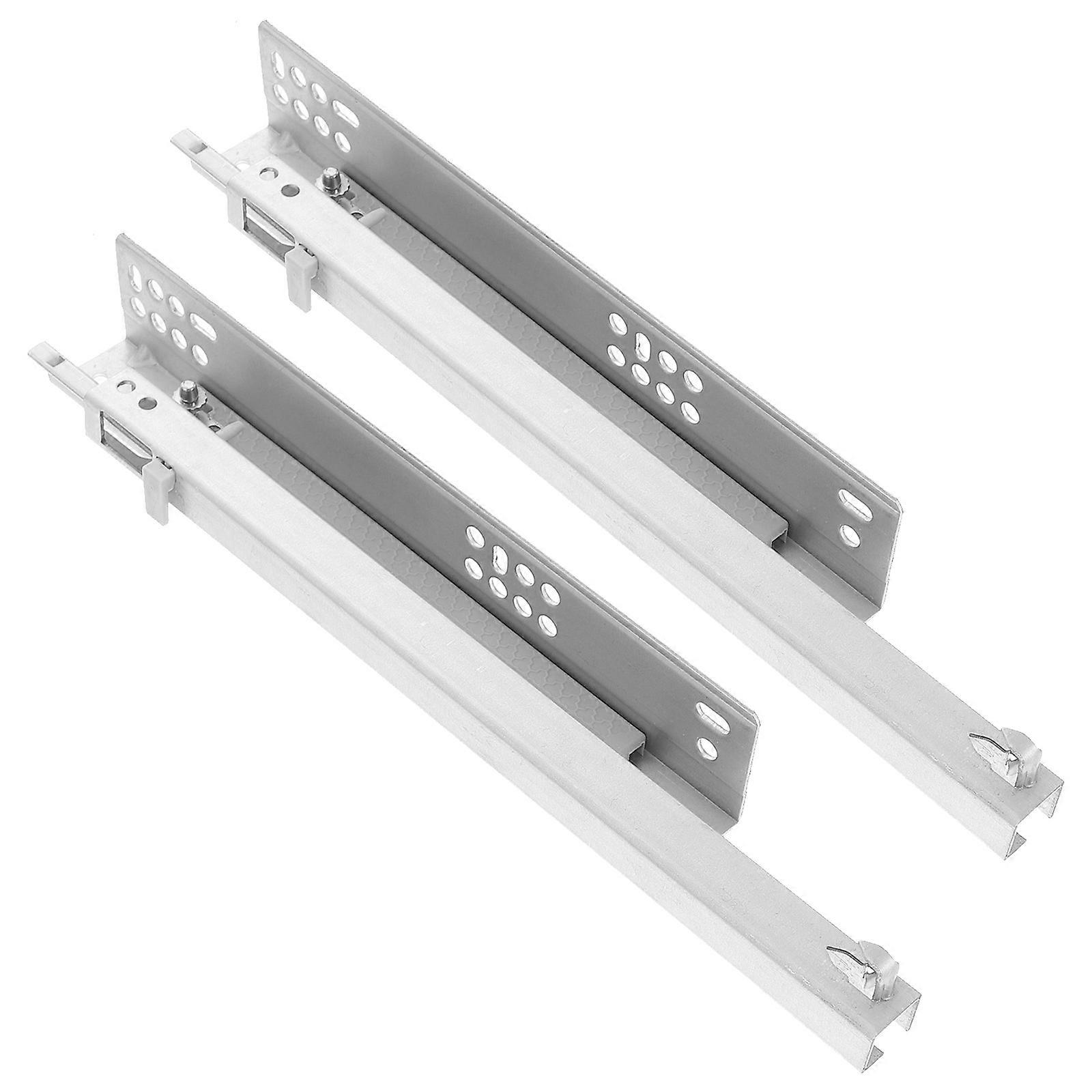 2pcs Cabinet Slides Replacement Softer Close Drawer Rails Buffer Damper Rails