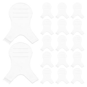50 Stück Wimpern-Y-Lift-Kamm - Professionelles Wimperndauerwellen-Werkzeug - Wimpernverlängerungs-Y-Kamm aus Kunststoff - Wimpernlifting-Set-Zubehör für Salon und Zuhause 1,77 x 1.