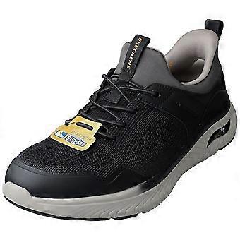 Skechers Slip-ins Arch Fit Vegane Herren-Freizeitsneaker in Schwarz