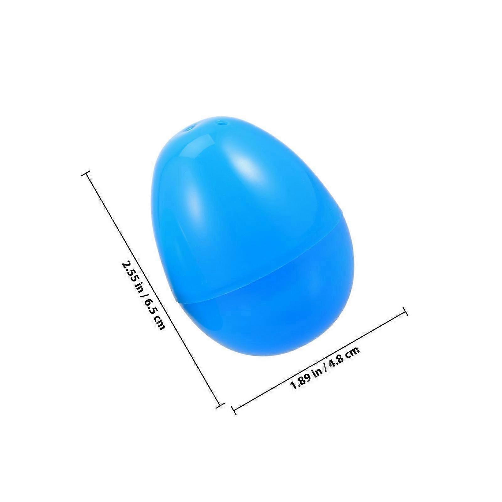 Plastic Easter Eggs DIY Decorations for Easter Egg Hunt 12Pcs Set
