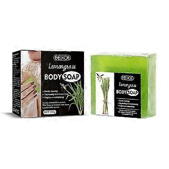 EELHOE Citronella Bath Soap Gently Cleanses Skin, Lightening Acne Mark, Hydrating Oil Control Whiten