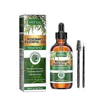 Rosemary Essential Oil for Hair Growth - Nourishes, Strengthens, Reduces Hair Loss with Olive Fruit Oil and Peppermint Extract