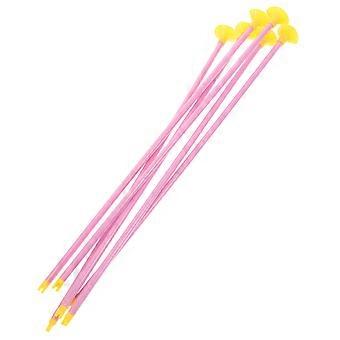 18Pcs Pink Plastic Arrows Suction Cup Arrows for Kids Bow Indoor Toy
