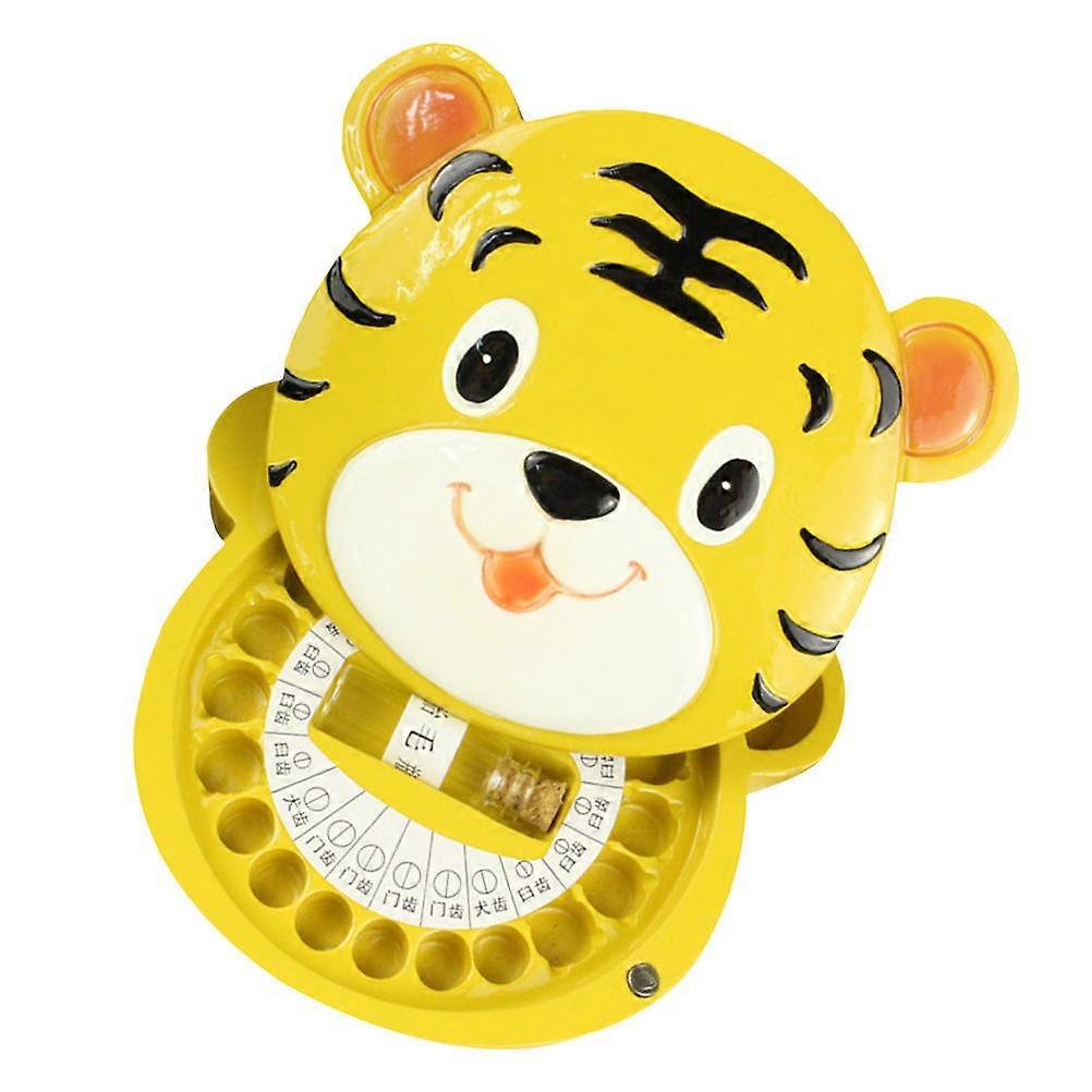 Creative Baby Box with Pattern for Storage 1Pcs Yellow