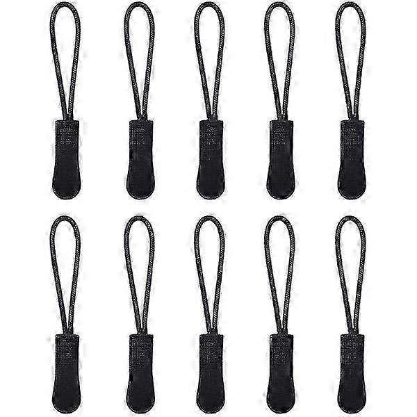 10-pack zipper pulls cord extension zippers
