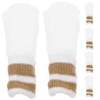 Pet Cleaning Finger Wipes Nylon for Teeth Clean 6Pcs Professional Dog Toothbrush