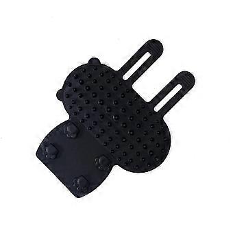 ZY6 Soft Cats Selfs Groomer Silicone Cats Grooming Massage Brush Face Scratchers Pet Massage Shedding Tool for Table Legs