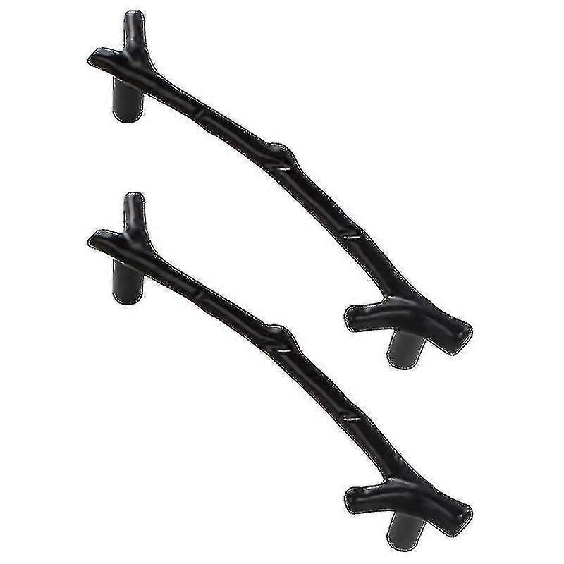 2pcs Decorative Knobs Household Cabinet Knobs Branch Shaped Drawer Handles