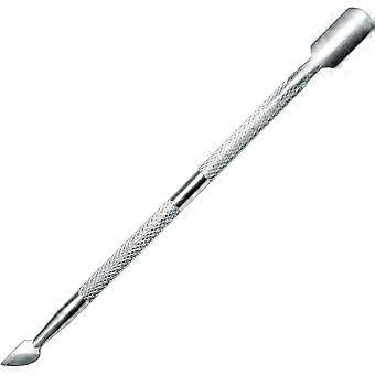 Professionele double ended roestvrij staal dubbele tool cuticula pusher manicure pedicure nagelreiniger gellak remover