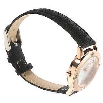 Waterdicht polshorloge met nachtverlichting voor dames, 1 stuk, praktisch en trendy zwart horloge