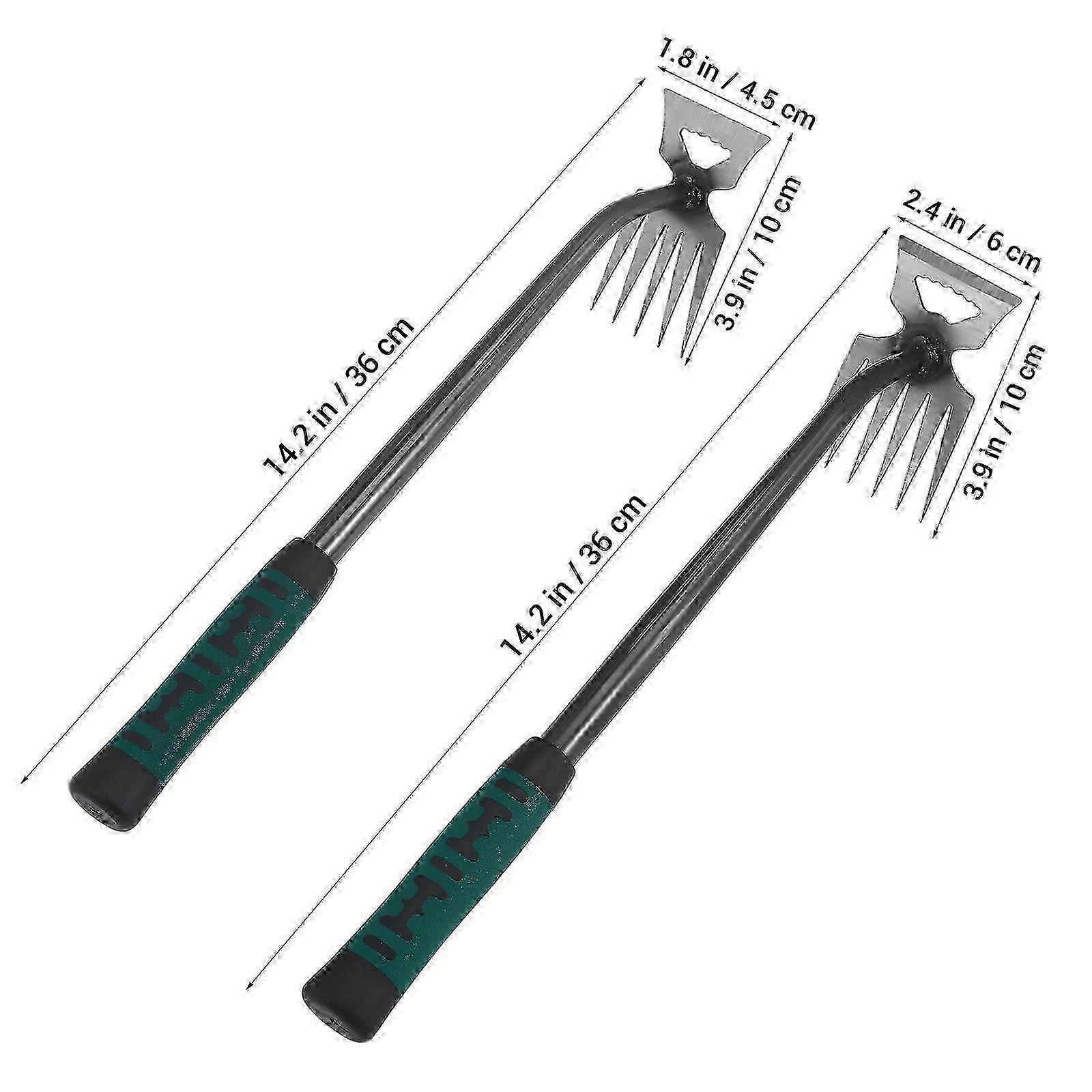 Weeder Tool Easy Weeding 2Pcs Weed Remover Tools for Garden