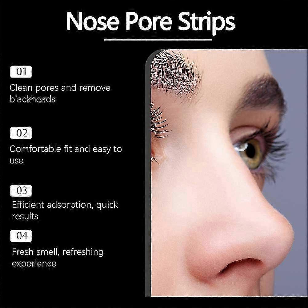 Blackhead Cleaning Stickers Moisturizing Shrink Pore Stickers for Face Cleaning