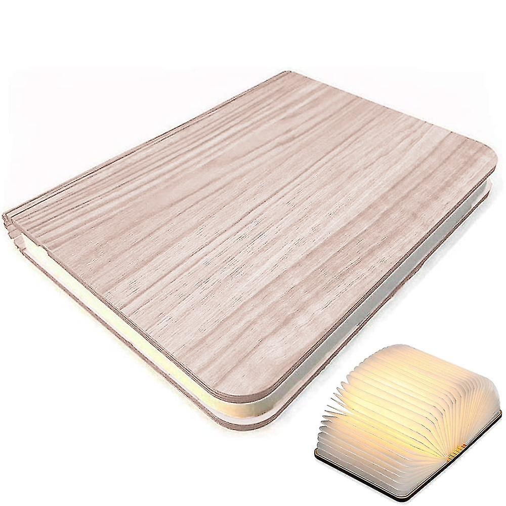 Led Real Wood Book Lamp Hanging Strap  - Versatile Reading Lantern