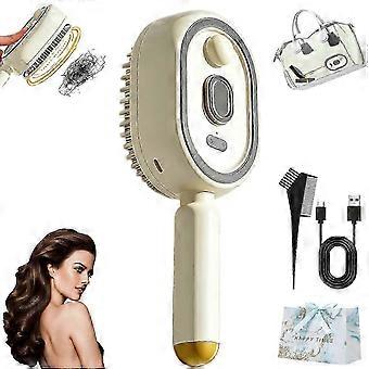 Electric Spray Air Cushion Massage Comb 2026 Upgraded Electric Spray Air Cushion Massage Comb,3-In-1 Rechargeable | Self-Cleaning,Anti-Tangle@n4