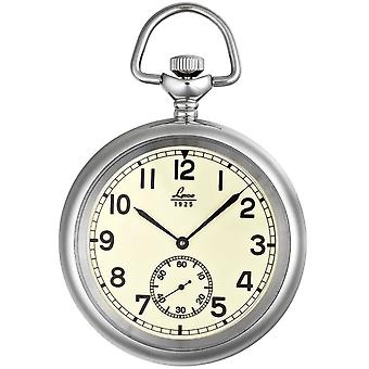 Laco pocketwatch hand-wound mechanical unisex analog watch with 861204 stainless steel bracelet