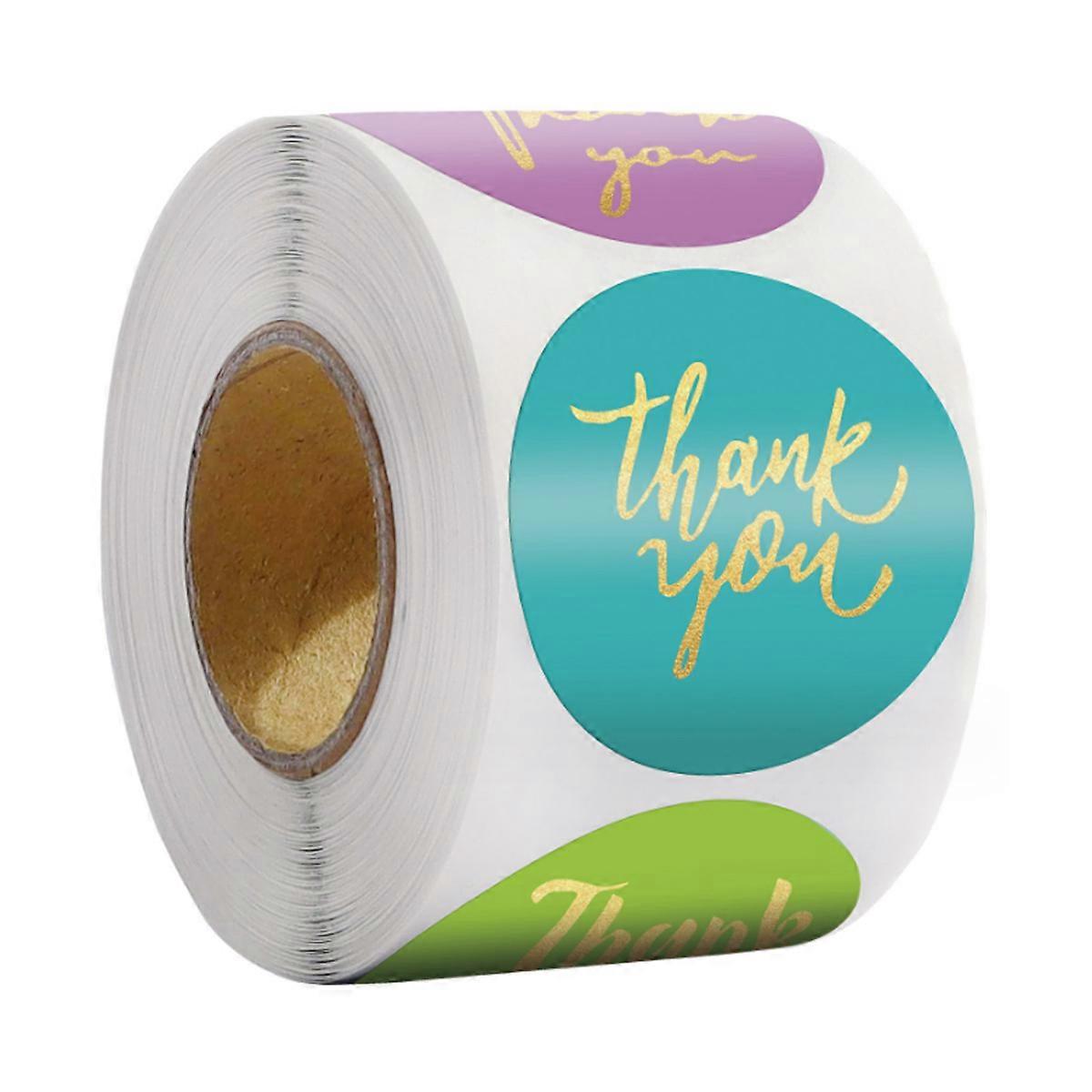 Durable Waterproof Multi-Purpose Thank You Stickers