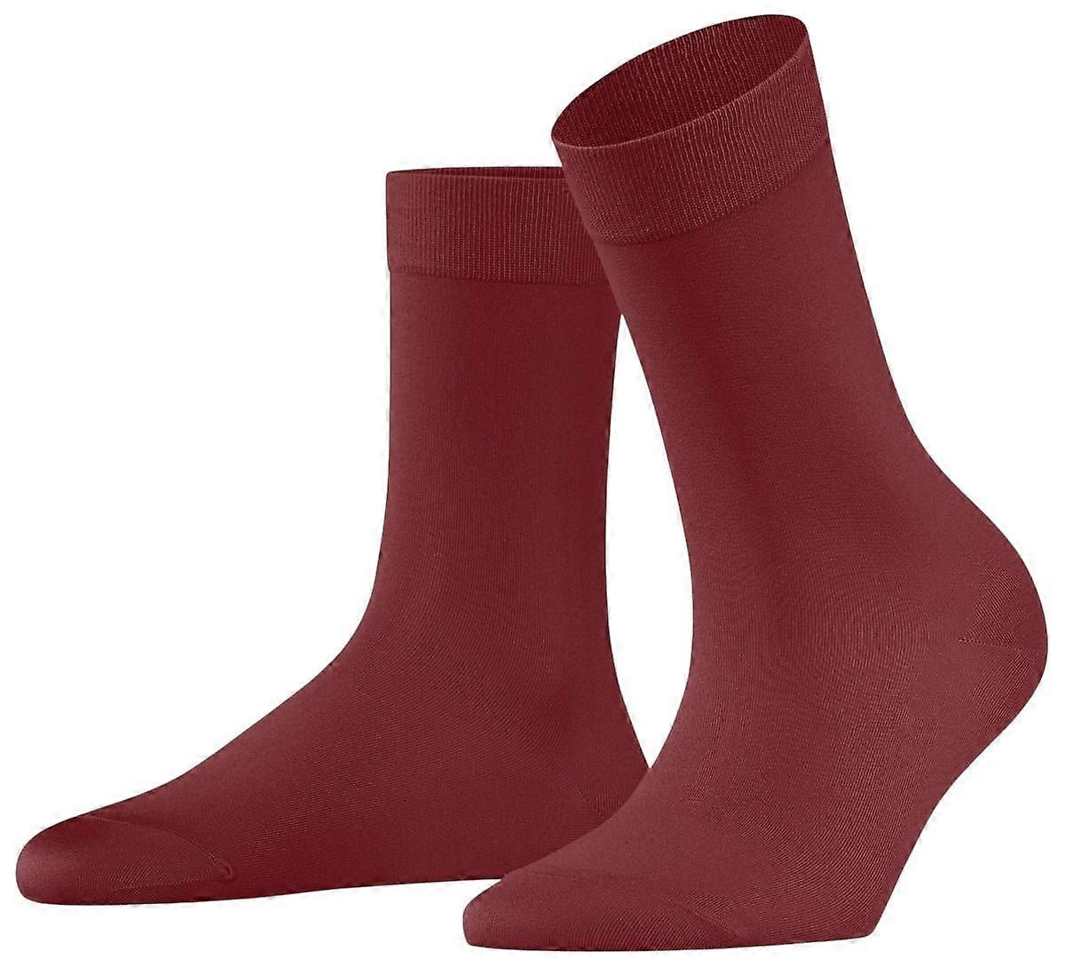 Falke Cotton Touch Socks - Henna Red