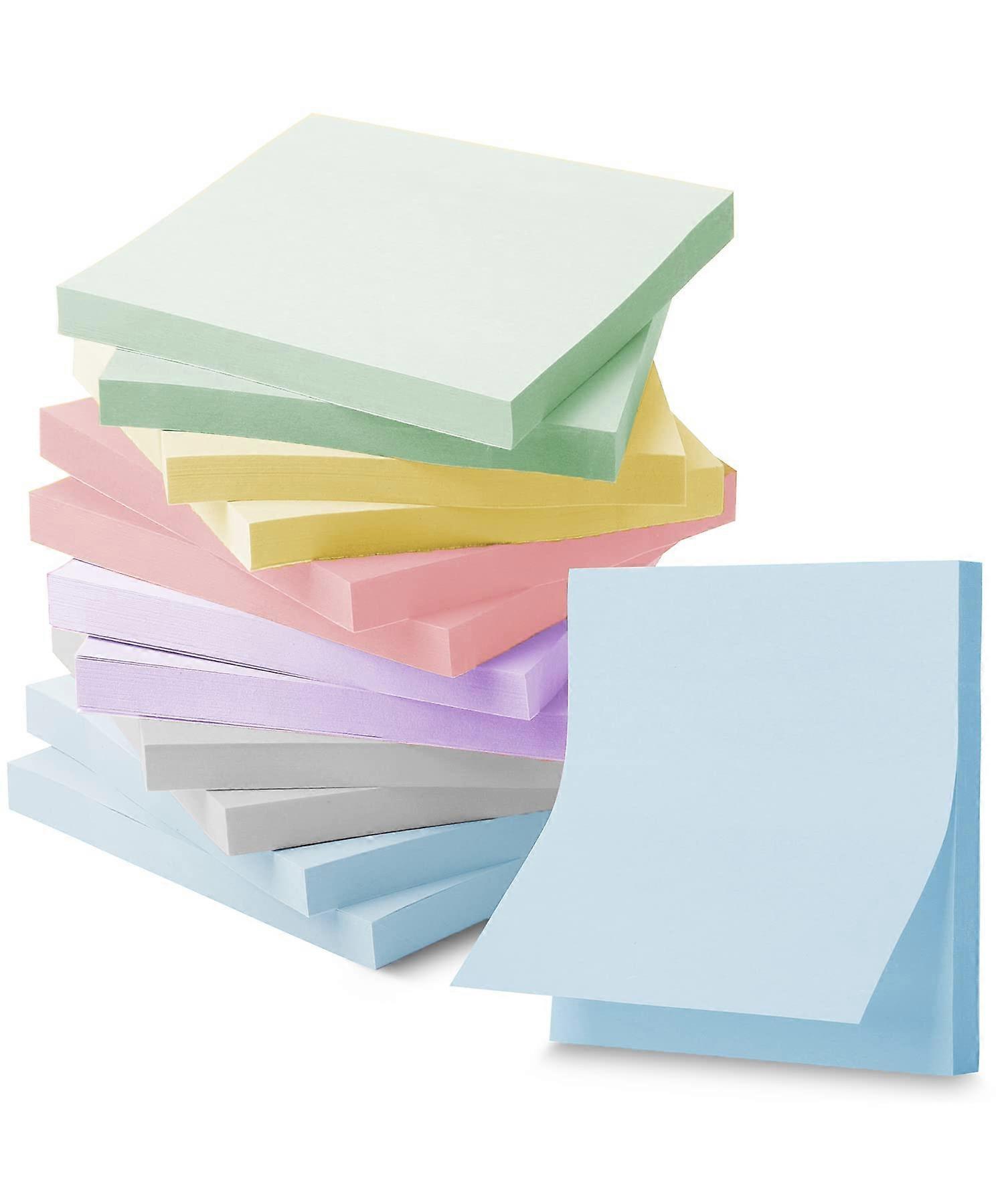3x3 Inch Morandi Self-Stick Notes