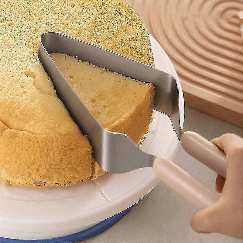 Ergonomic Triangular Cake Cutting Tool