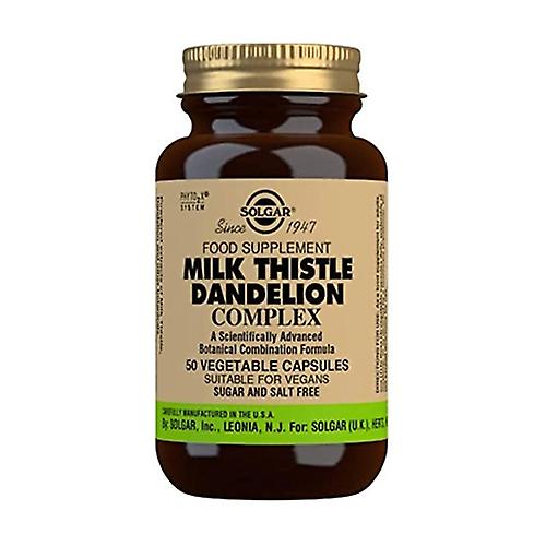 Milk Thistle with Dandelion 50 vegetable capsules