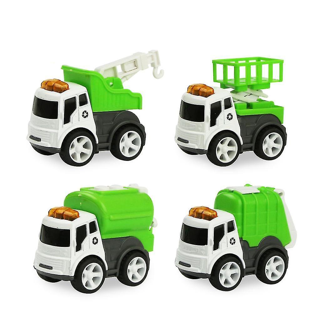 mini lité auto slitiny pull back vozidla model hračka inženýrský vůz