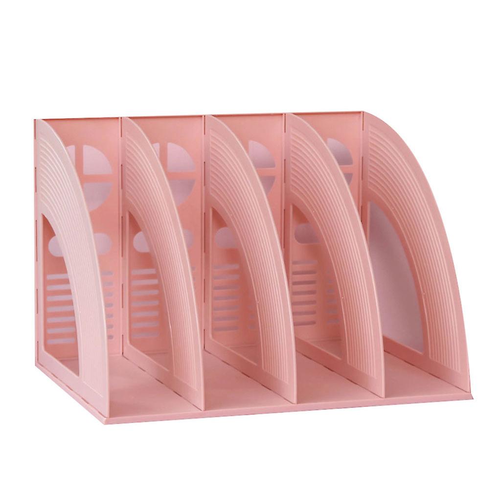 Multi-purpose File Holder Document Magazine Organizer Standing Bookend for Home