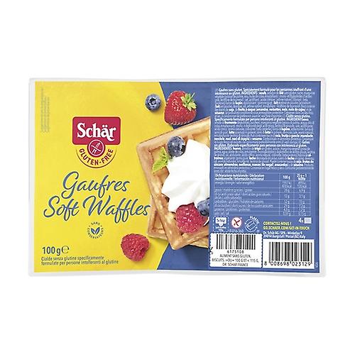 Gluten free waffles 4 units of 25g