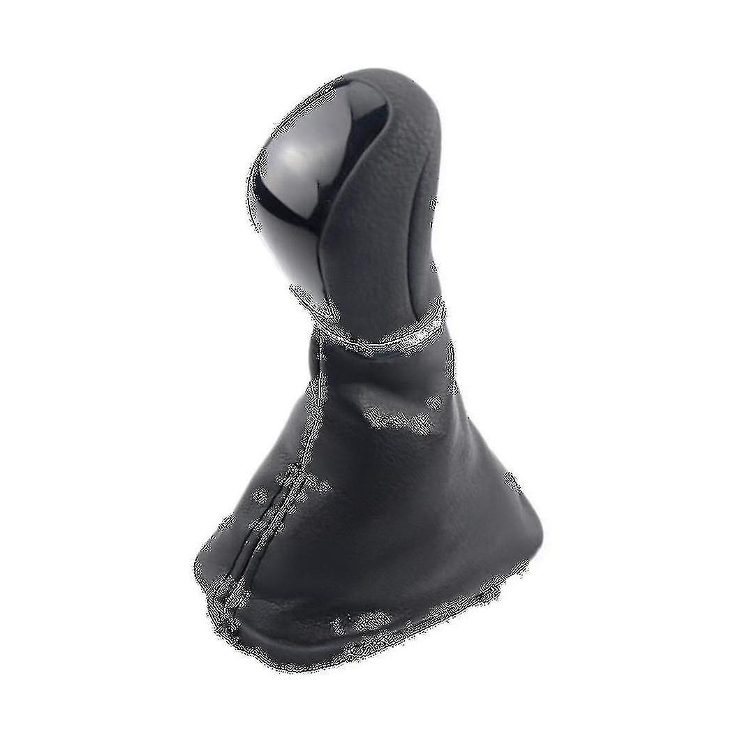 Black Automatic Gear Shift Knob With Gaitor Boot For W203 W204 Auto Accessories