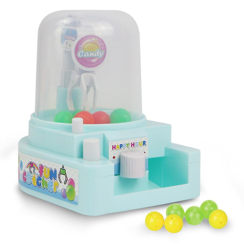 Mini Manual Catching Balls Machine Candy Gripper Interactive Game Children Toy