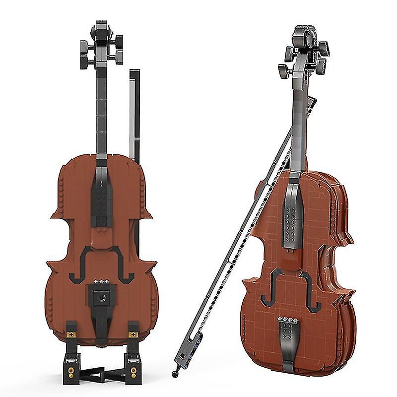 Technical Ideas Musical Instrument Model Building Blocks Diy Viol