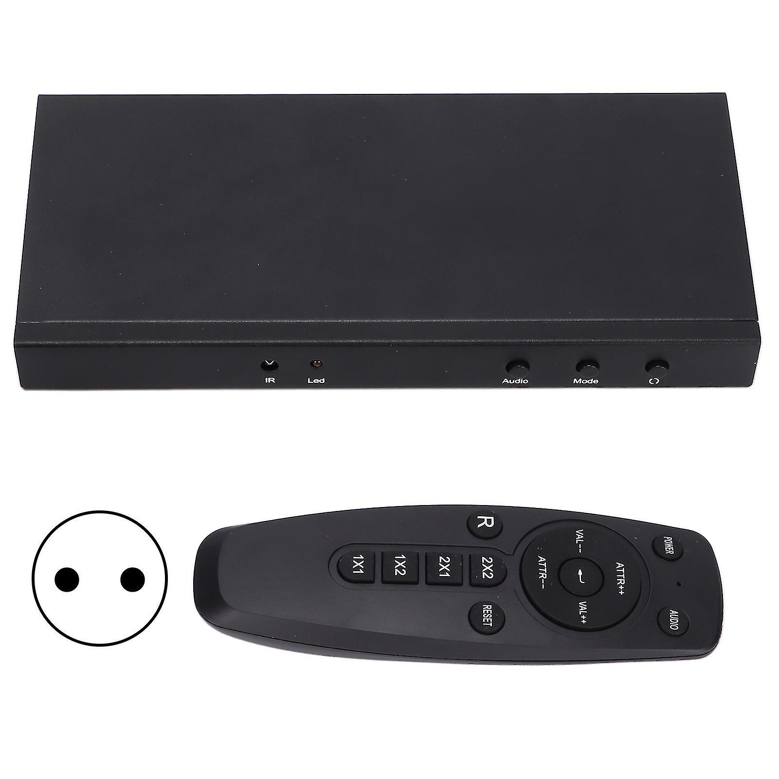 NK‑BT14 2x2 TV Wall Controller 1 Input 4 Outputs 2X2 HD Multimedia Interface Splitter Support Splicing 2X1/3X1/4X18