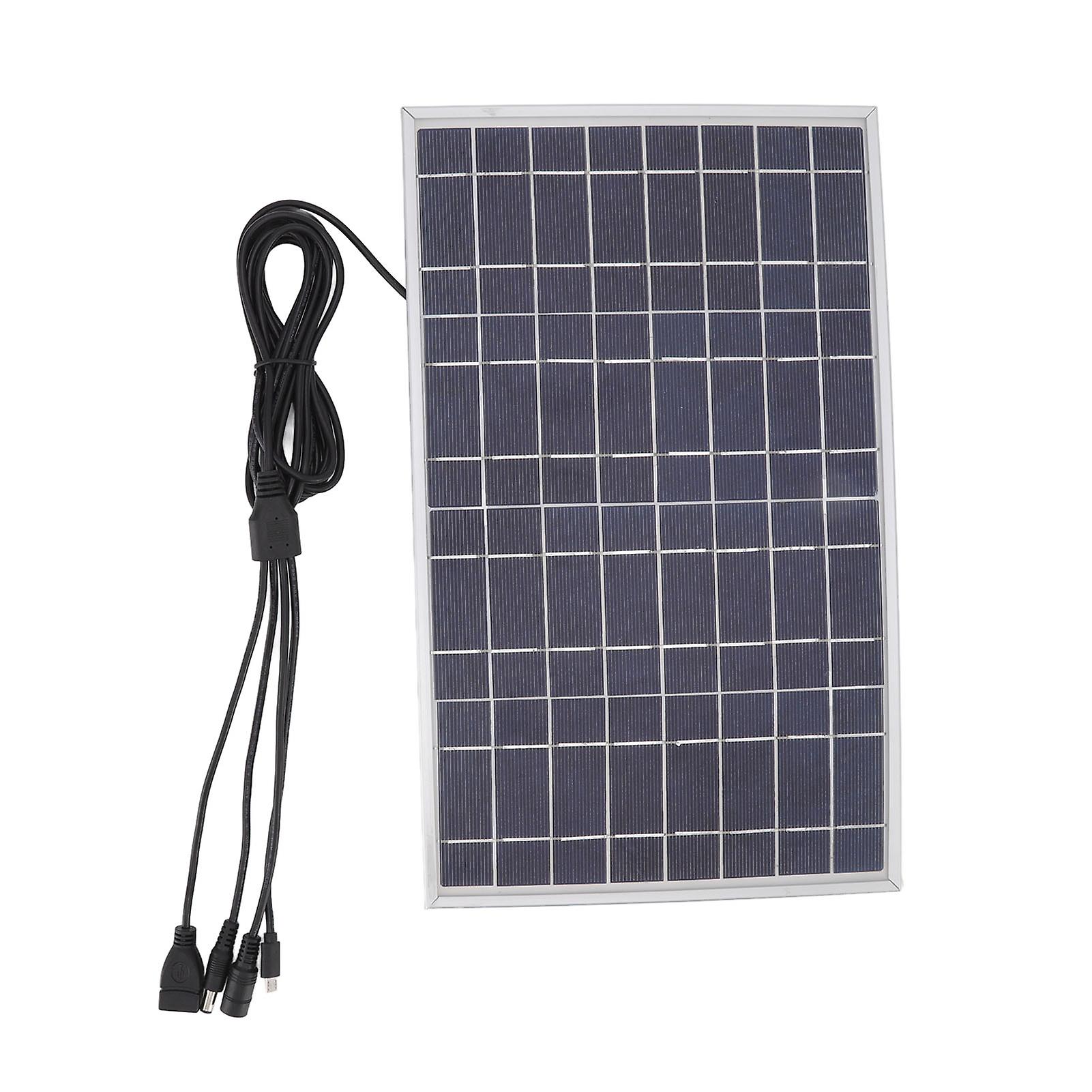 High-Efficiency Solar Panels, Off-Grid Solar Solutions, Weather Resistant Monocrystalline Solar Panels, Multi-Channel Output For Fans, Monitors,