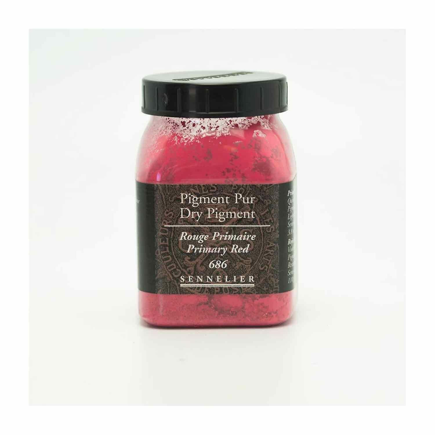 Pigment for paint creation - 110 g jar - Primary red
