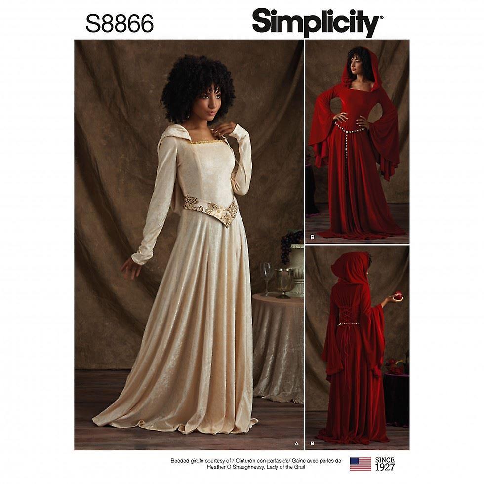 Simplicity Papier Schnittmuster 8866