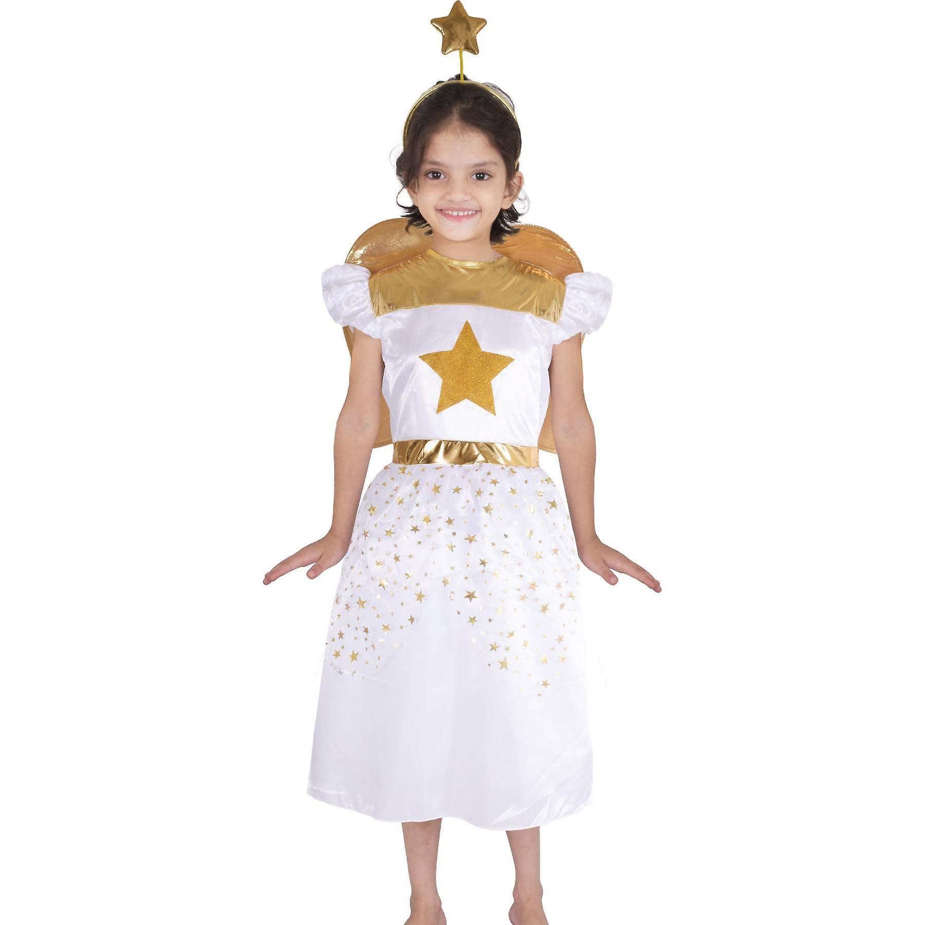 A2Z 4 Kids Kids Girl Boys Xmas Nativity Camel Costume School Play Camel Fancy Dress Costume Angel Girl 12-14 Years