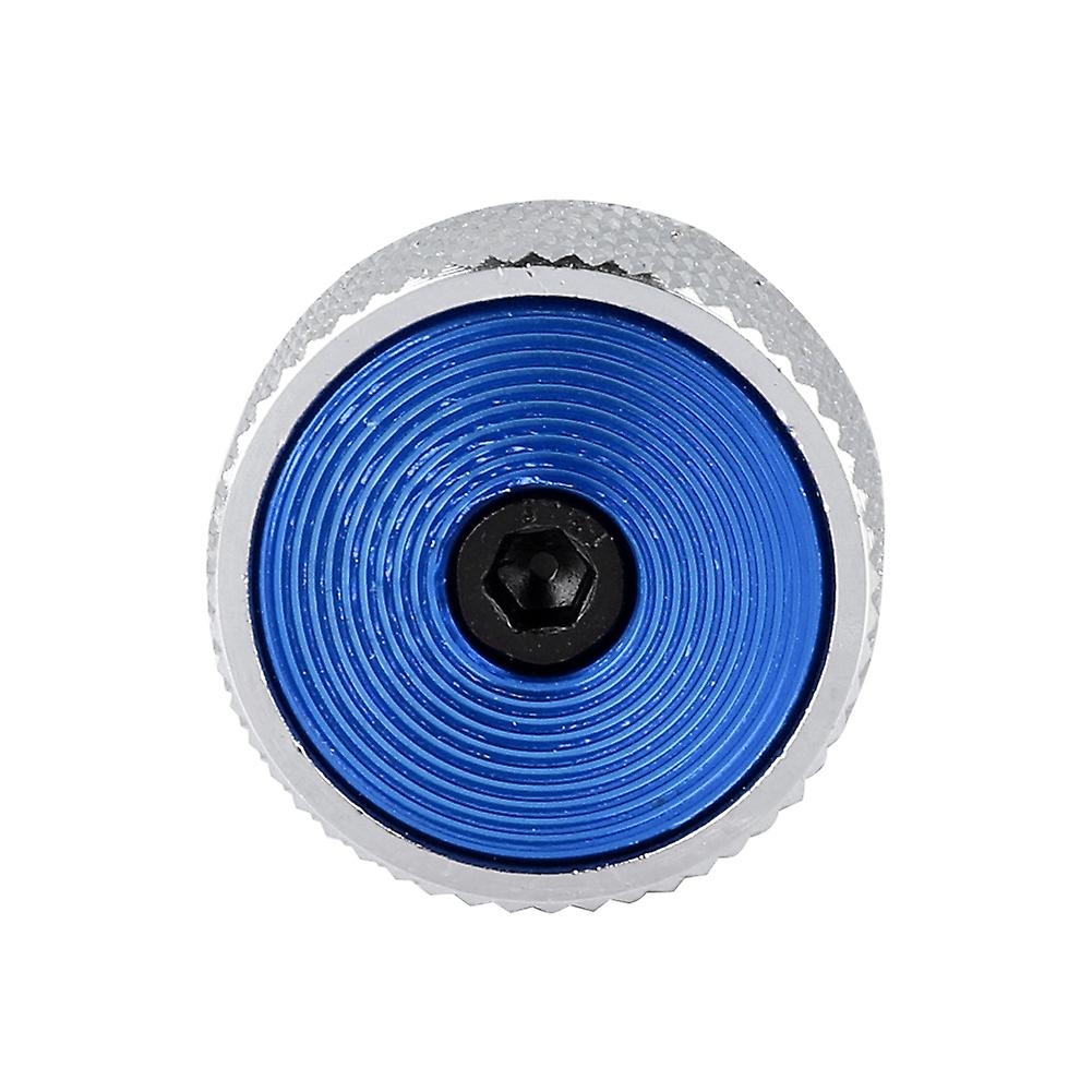 Water Cooling Extender G1/4 Exhaust Valve Stop Plug Pressure Equalizer (Blue)