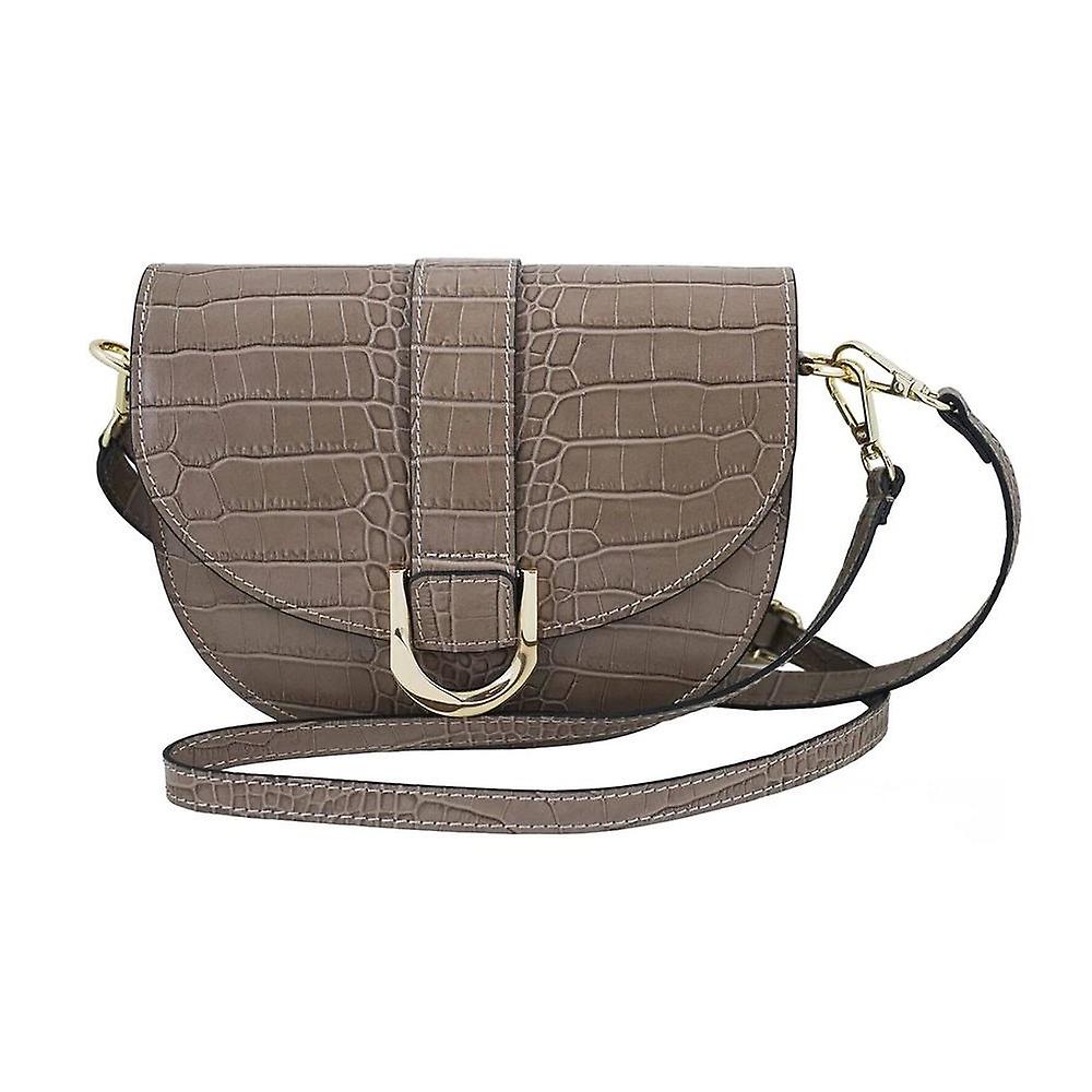 Bag Barberini's leather messenger bag Croco 971967679