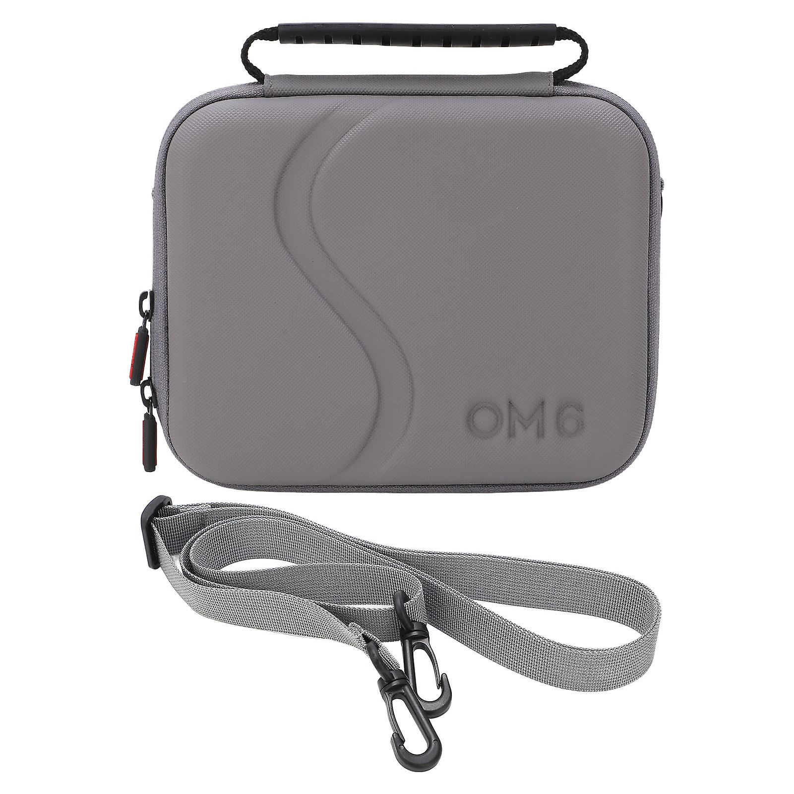 Travel Carrying Case for DJI OM 6 - Compact, Spacious, Protective with Handle & Strap